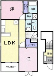 カーサカリーノの物件間取画像